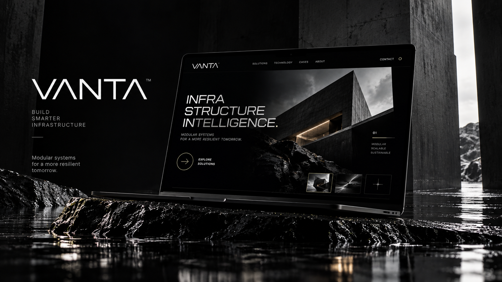 VANTA — Brand system / Digital platform